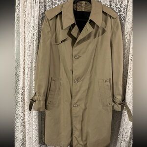 Men's Henry Rothman Fifth Avenue Trench Coat Vintage